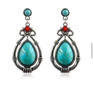 Southwest Style Turquoise Earrings